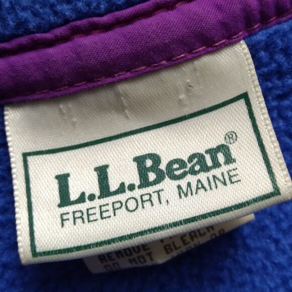 Vintage L.L. Bean Performance Fleece Vest - Picture 5 of 9